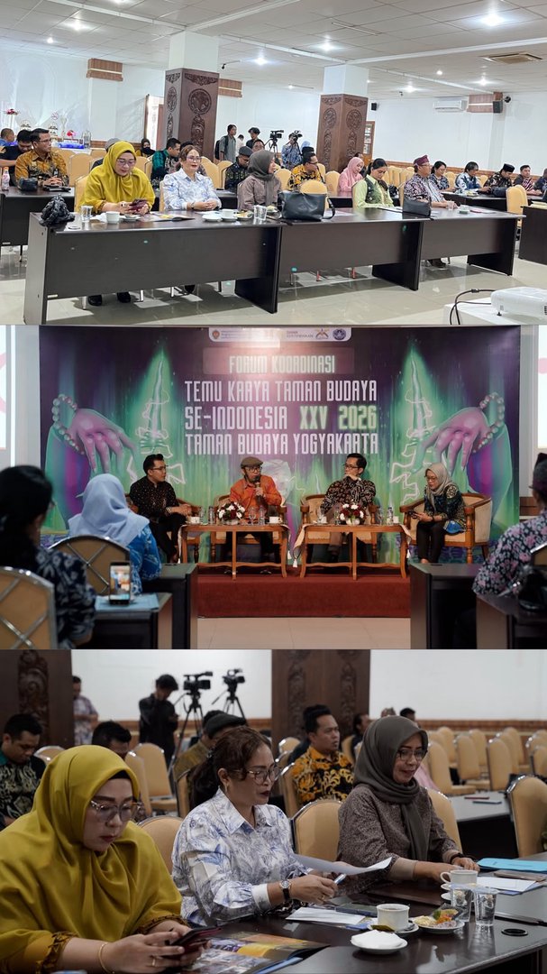 Rapat Forum Koordinasi Kepala Taman Budaya Se-Indonesia